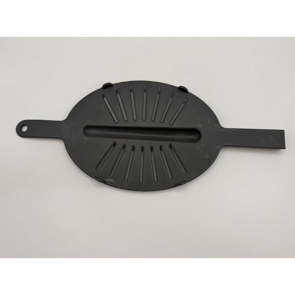 Pampered Chef Food Strainer #2406 Gray Nylon Flat Pan Pot Drainer 16" Bb16
